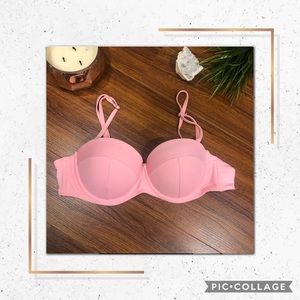 ✨ HOT PINK BALCONETTE STYLE PADDED BIKINI TOP ✨